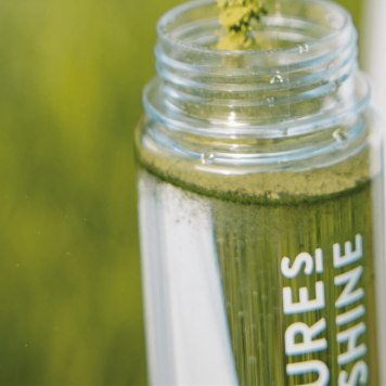 Bottiglia di vetro con logo 500 ml NSP, modello 65118  | Immagine № 1