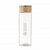 Bottiglia di vetro con logo 500 ml